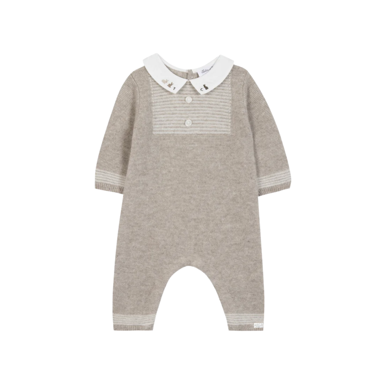 Tartine Et Chocolat Knit Footie