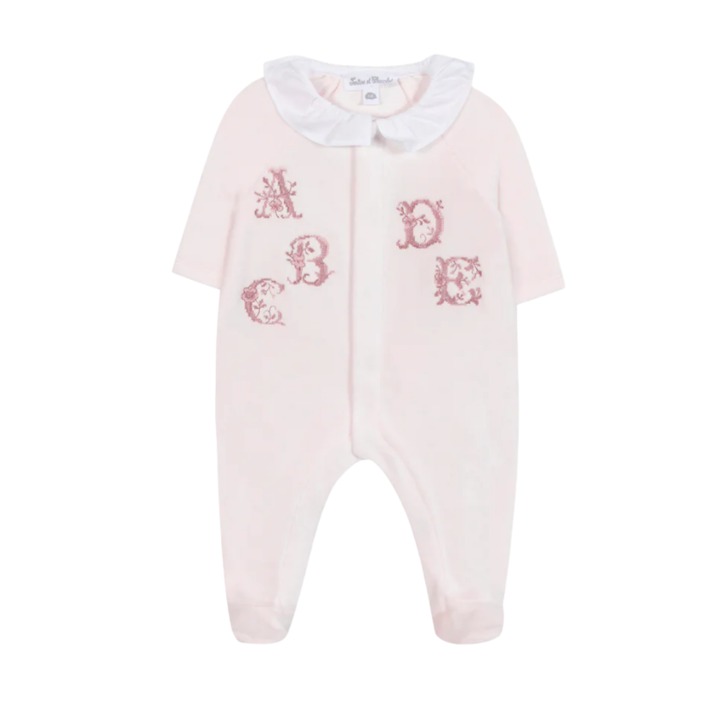 Tartine Et Chocolat Velour Footie