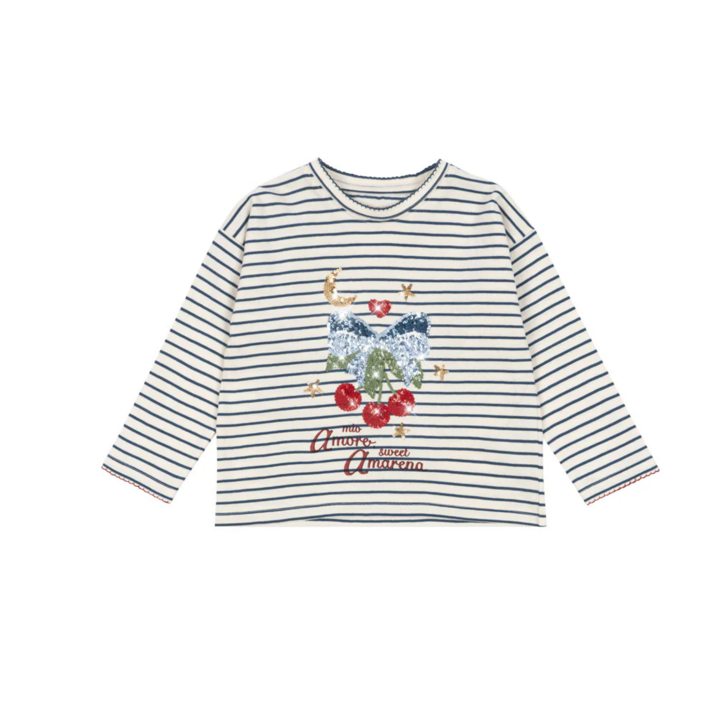 Konges Slojd Stripe Bow Top