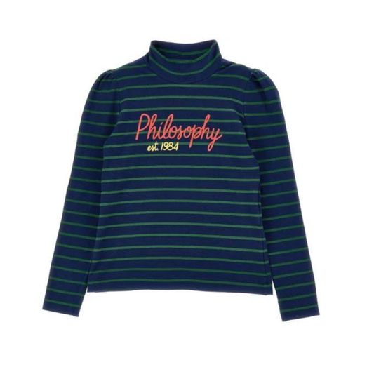 Philosophy Long Sleeve High Neck Tee