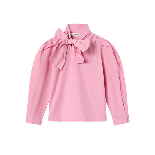 Compania Fantastica Embroidered Long Sleeve Blouse