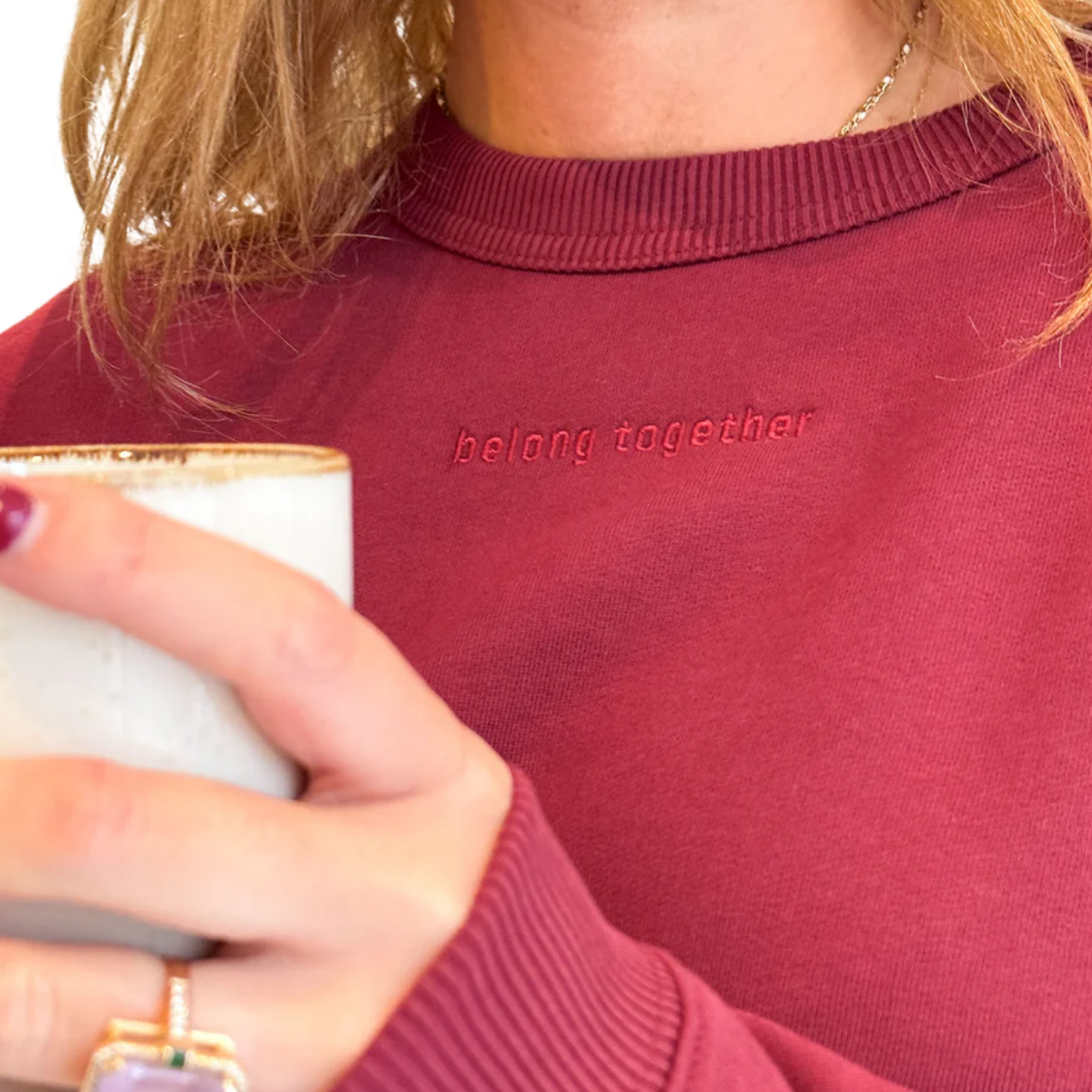Ella and Rapha Belong Together Sweatshirt - Loose Fit