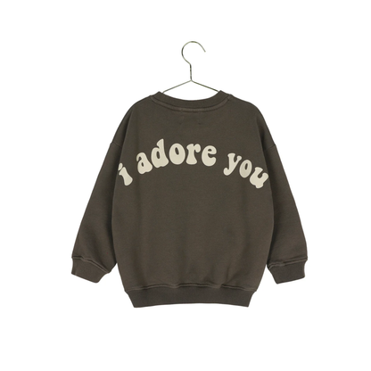 Ella and Rapha Little I Adore You Sweatshirt Loose Fit