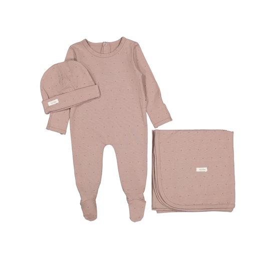 Ladida Heart Footie Set