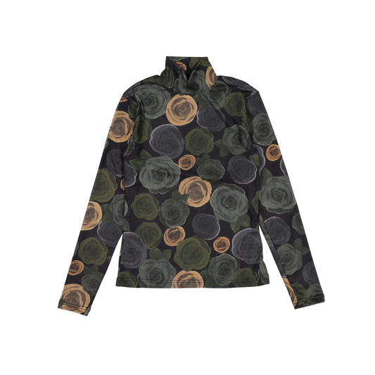 Ava and Lu  Mesh Turtleneck