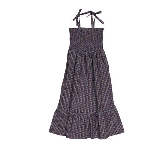 L By Ladida Logo Printed Maxi Robe