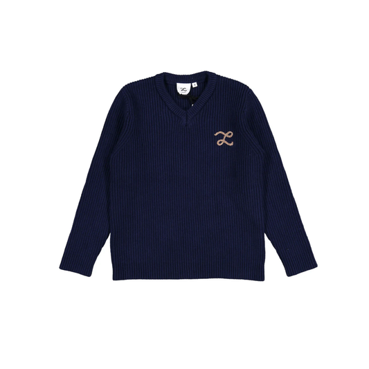 L By Ladida Knit V Neck Sweater