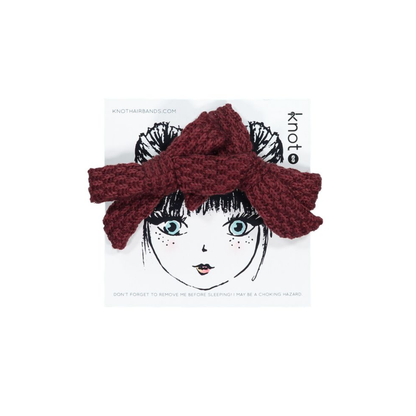 Knot Knitted Mini Bow Set