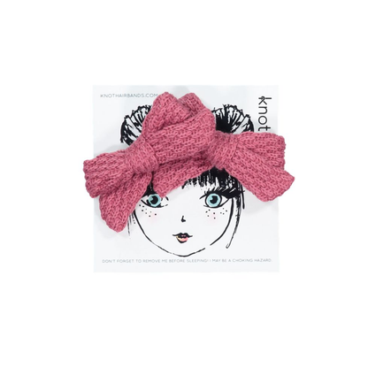 Knot Knitted Mini Bow Set