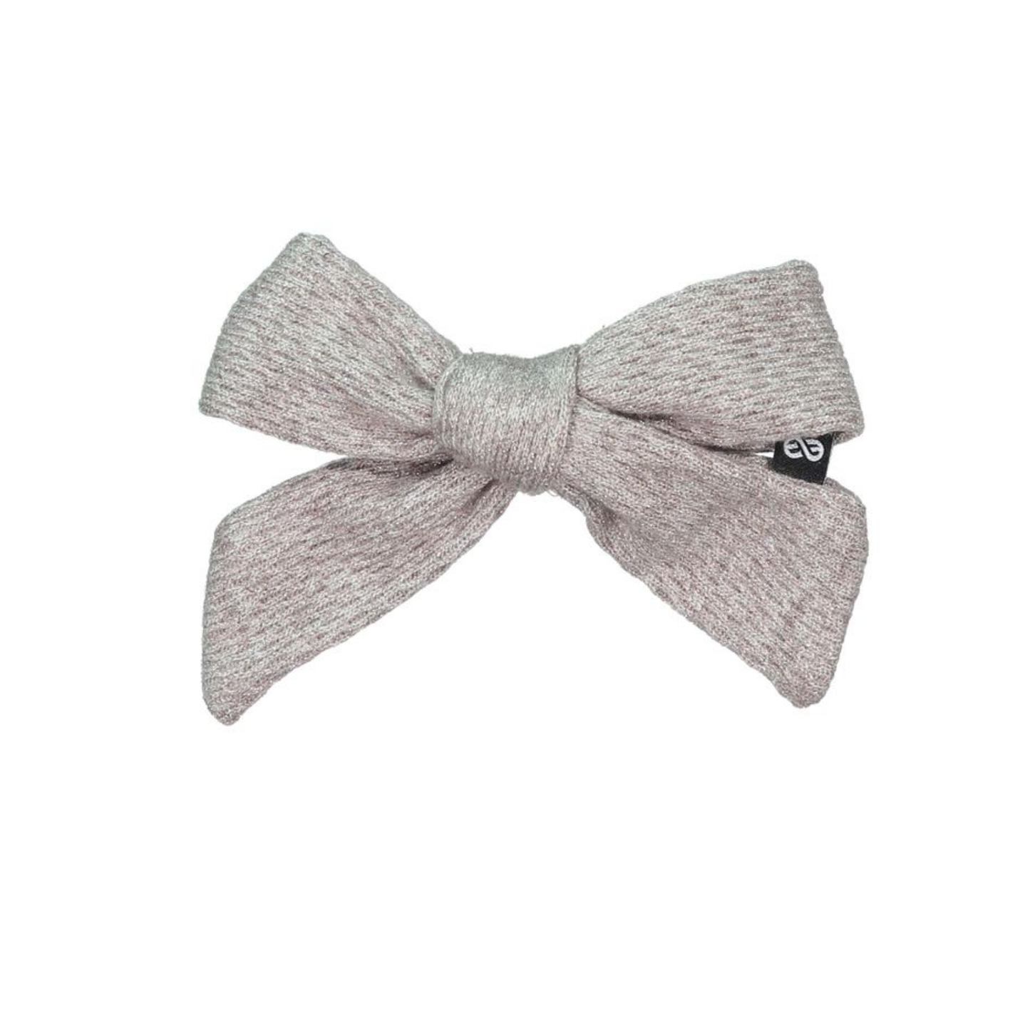 Knot Metallic Bow Clip