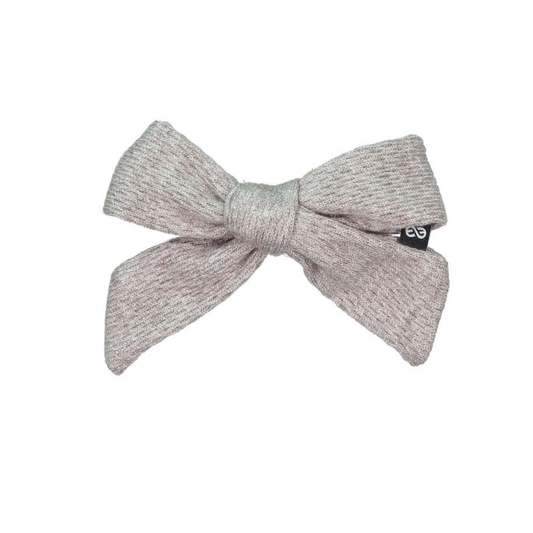 Knot Metallic Bow Clip