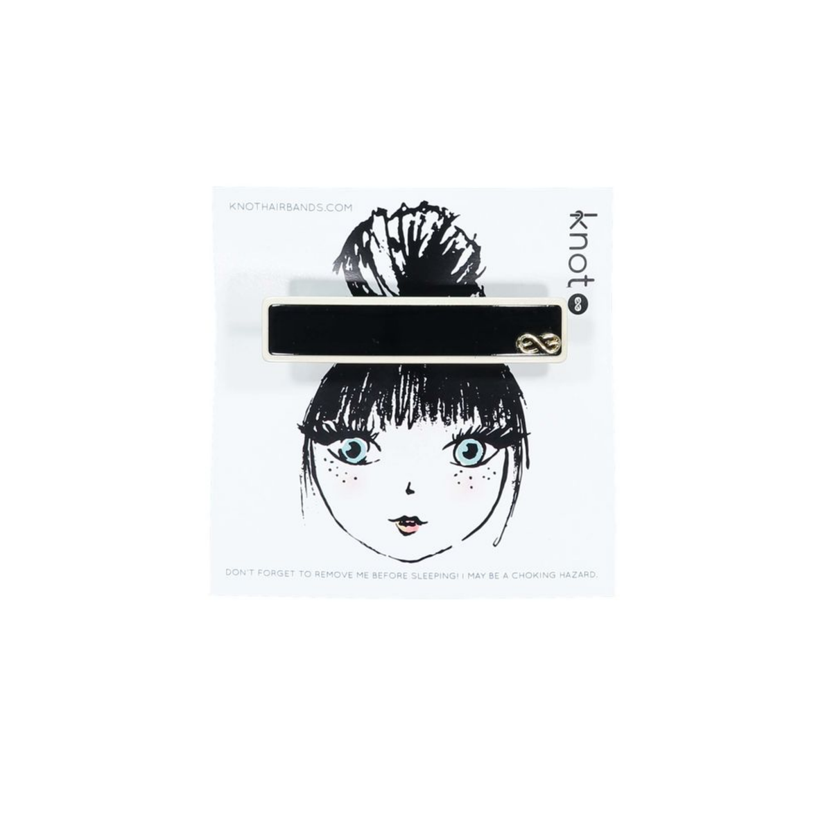 Knot Profile Barrette