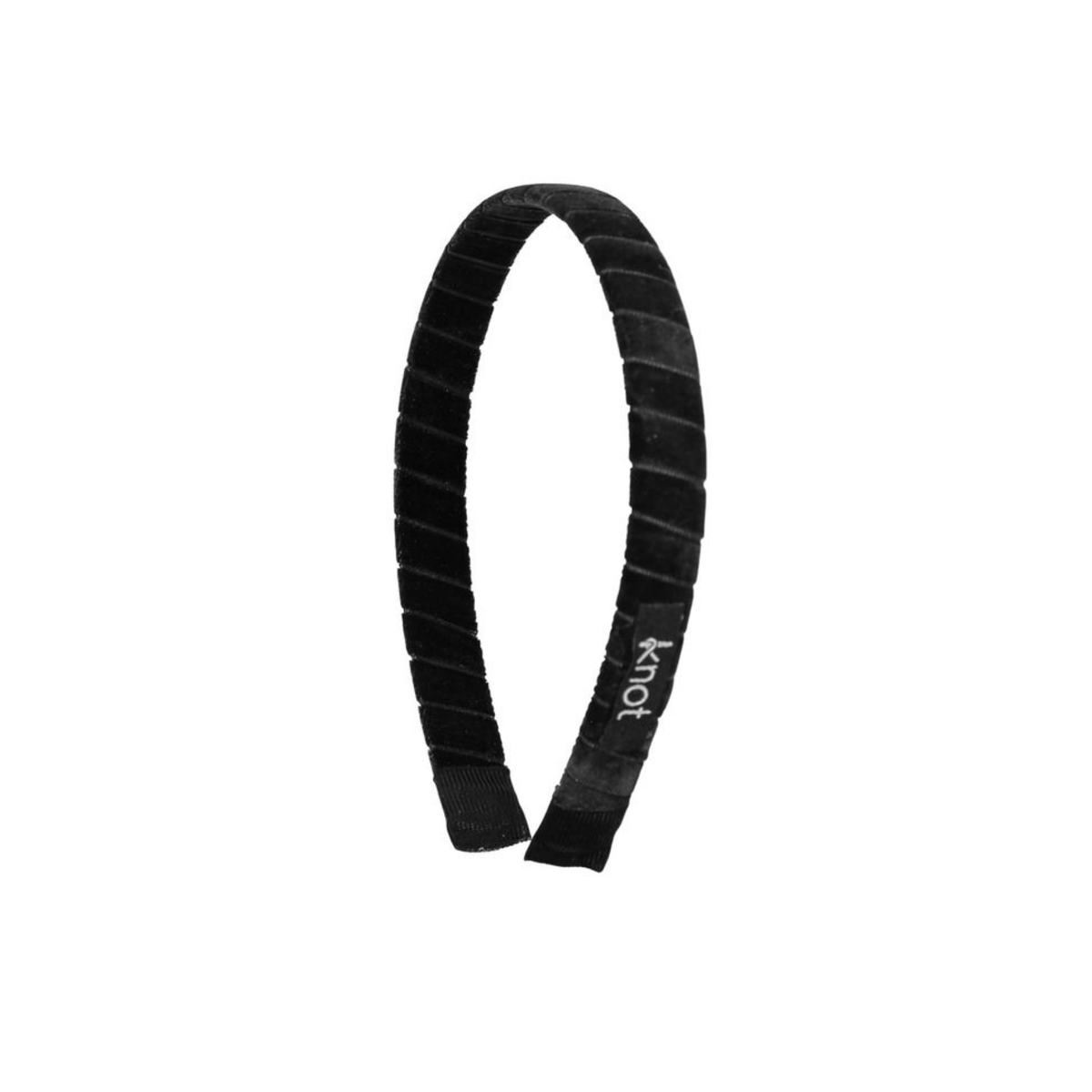 Knot Velvet Ribbon Headband