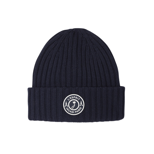 Jacadi Paris Ribbed Logo Hat