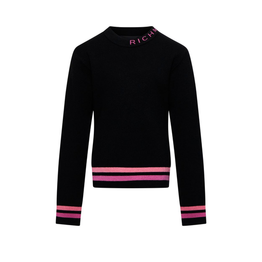John Richmond Logo Stripe Sweater