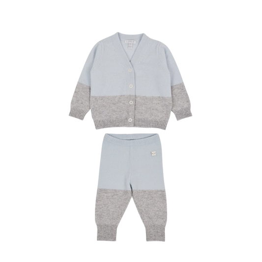 Livly V-Neck Cashmere Cardigan Set