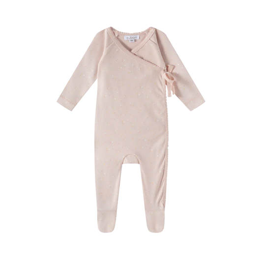 Oubon All Over Dot Print Footie