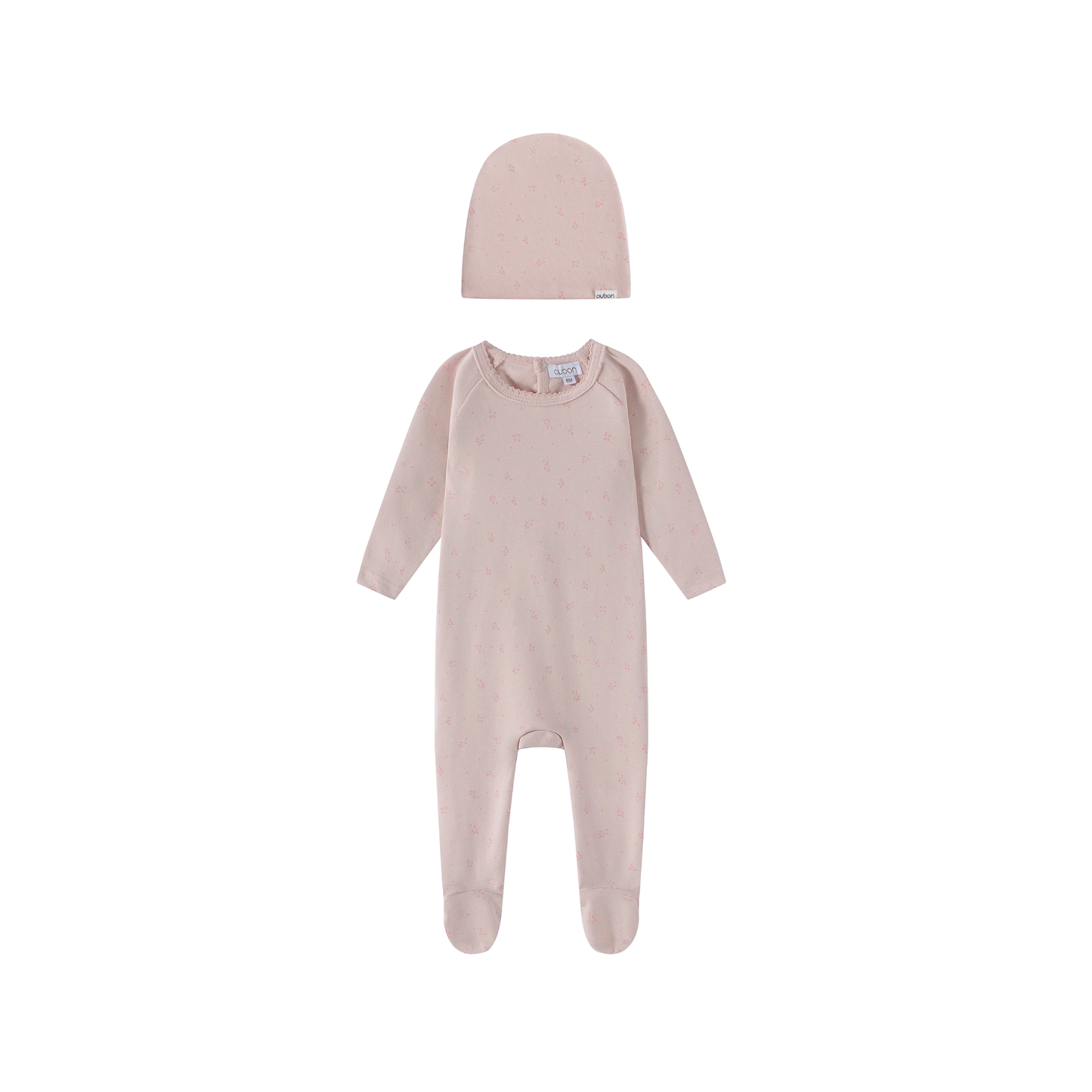 Oubon Cotton Bud Print Footie