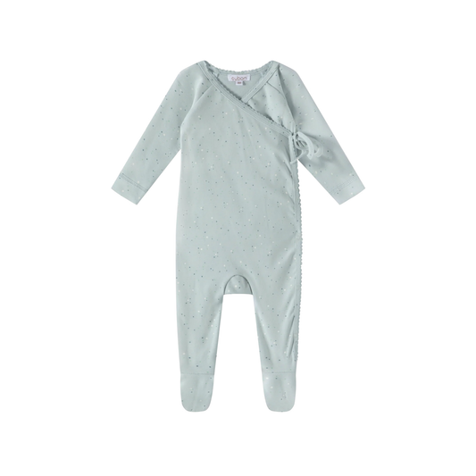 Oubon All Over Dot Print Footie