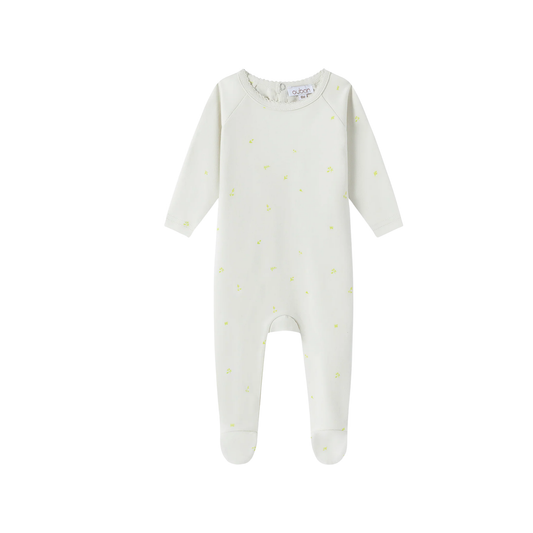 Oubon Floral Print Footie