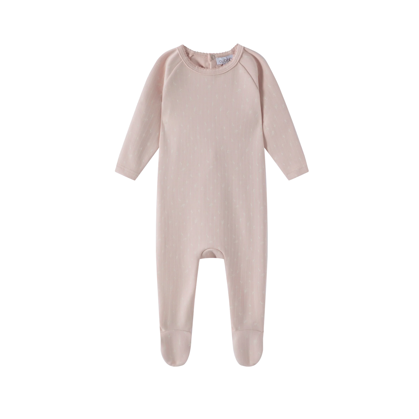 Oubon Leaf Print Footie