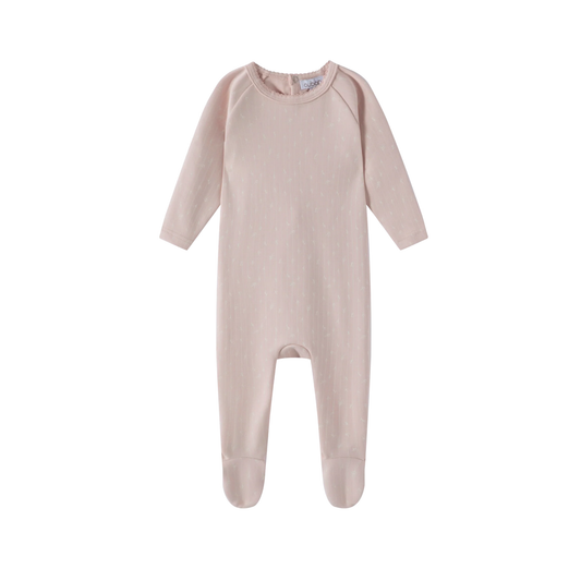 Oubon Leaf Print Footie