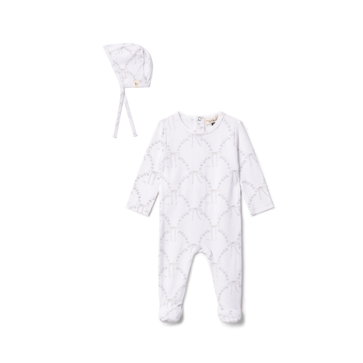 Bebe Bella  All Over Bow Print Layette