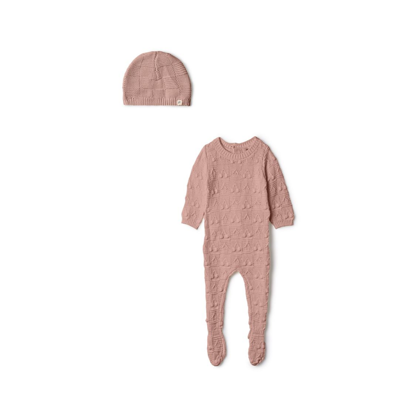 Fragile  3 Pc Set With Legging In Knit