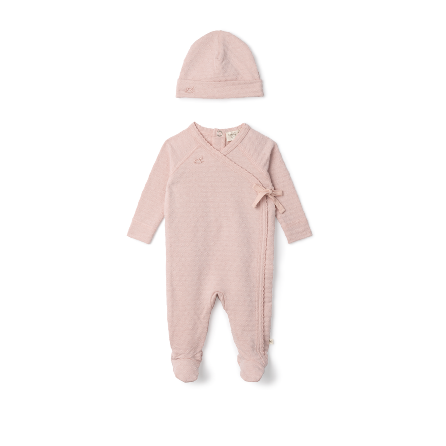 Bebe Bella  Embossed Diamond Wrap Stretchie