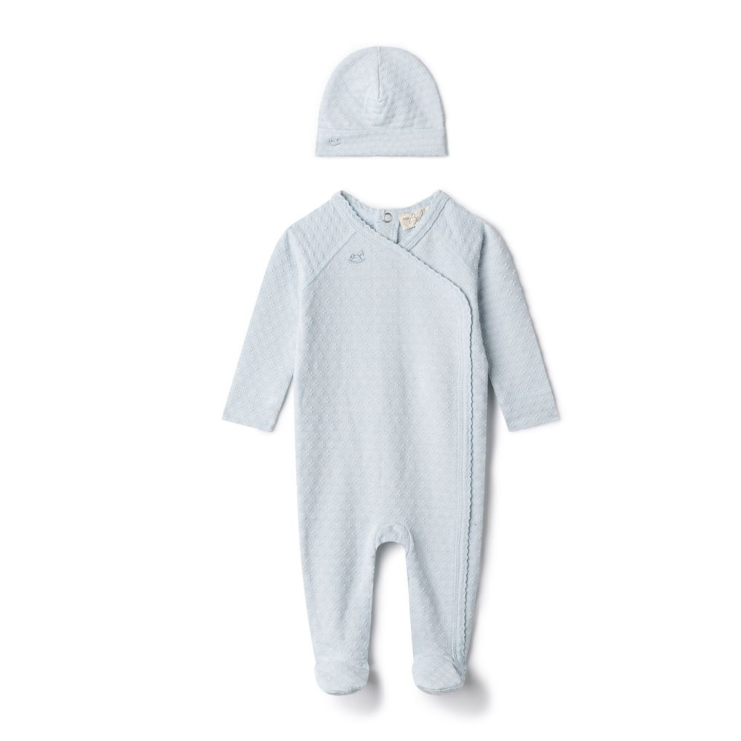 Bebe Bella  Embossed Diamond Wrap Stretchie