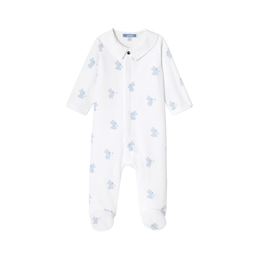 Jacadi Paris Bunny Collar Footie