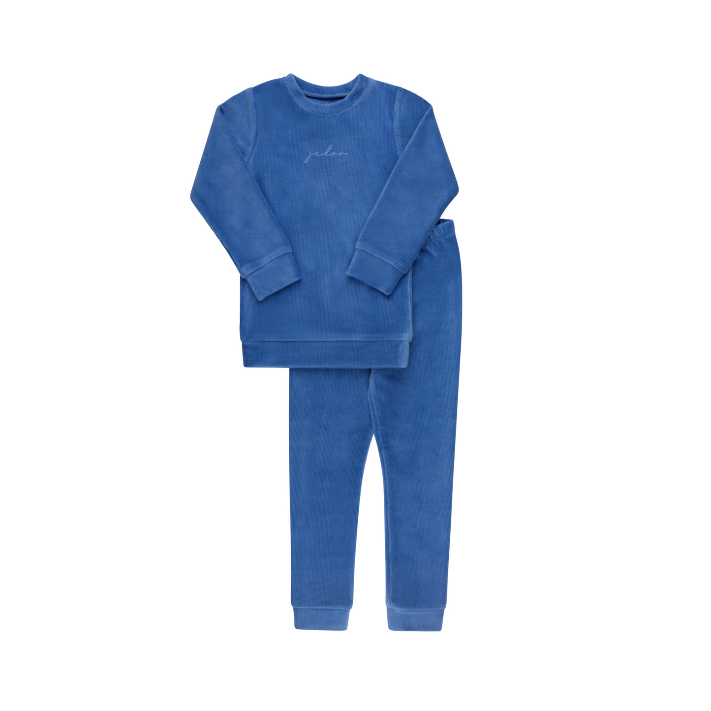 Tricot Bebe Ribbed Velour "Jadore" Pajama