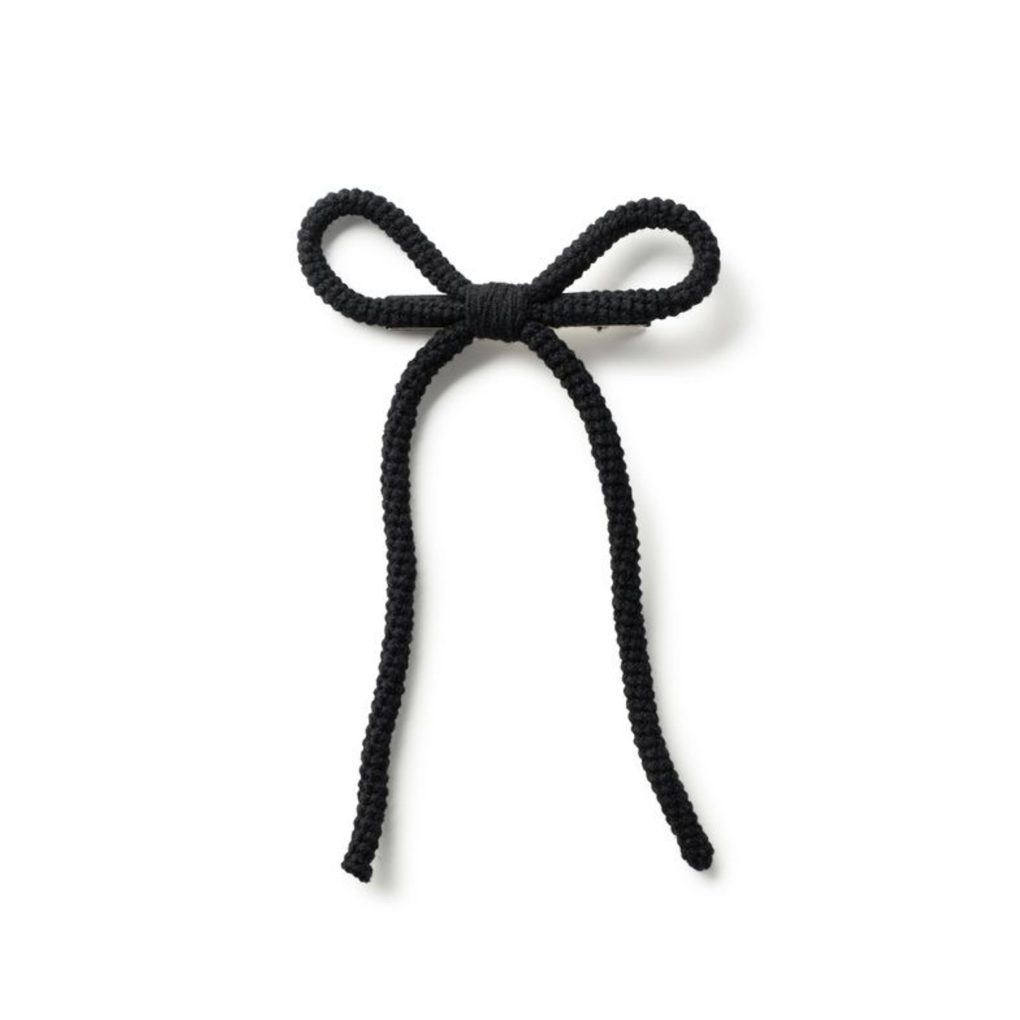 Halo Juliana Textured Knit Long Tail Clip