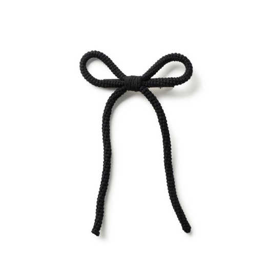 Halo Juliana Textured Knit Long Tail Clip