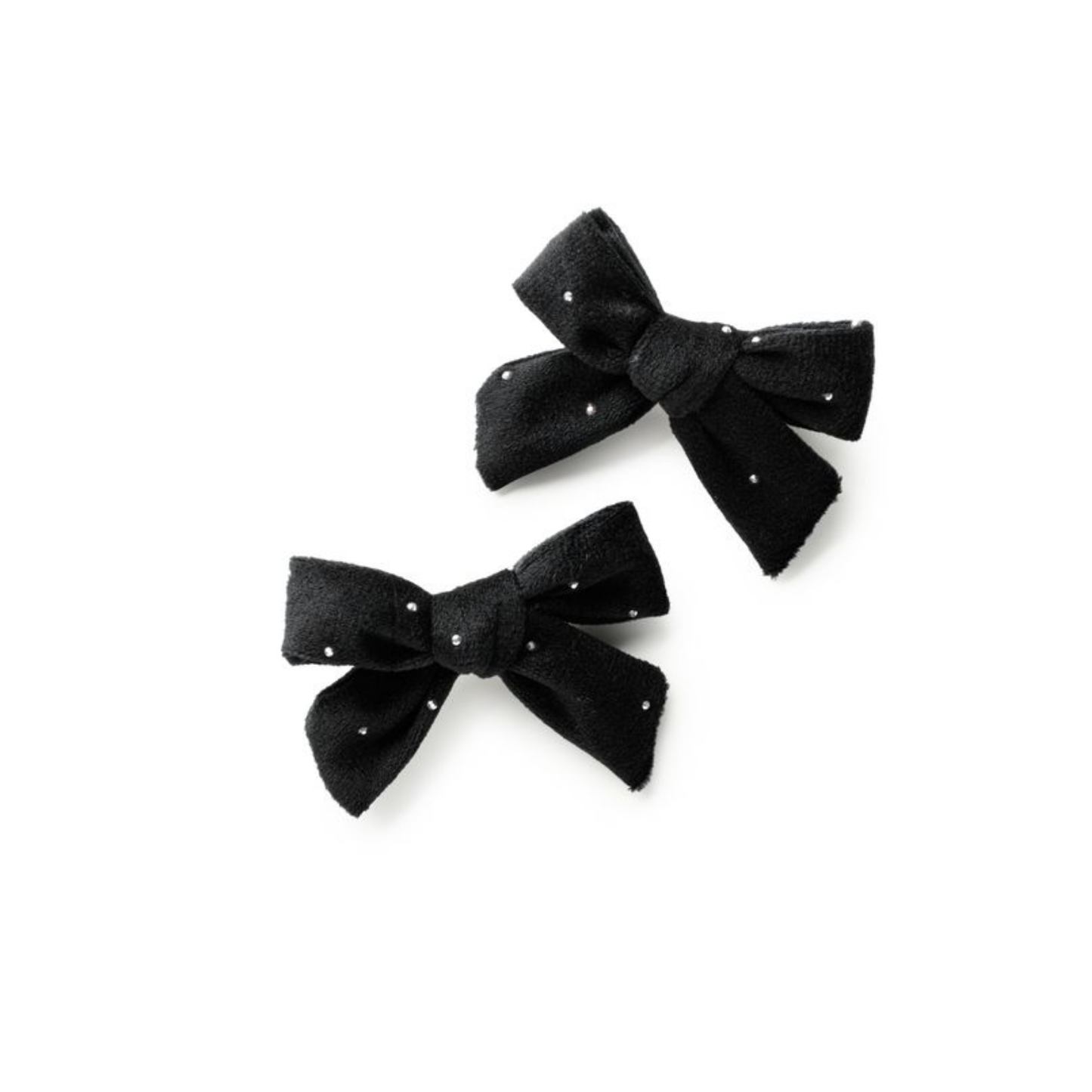 Halo Vivienne Studded Velveteen Double Set Clip