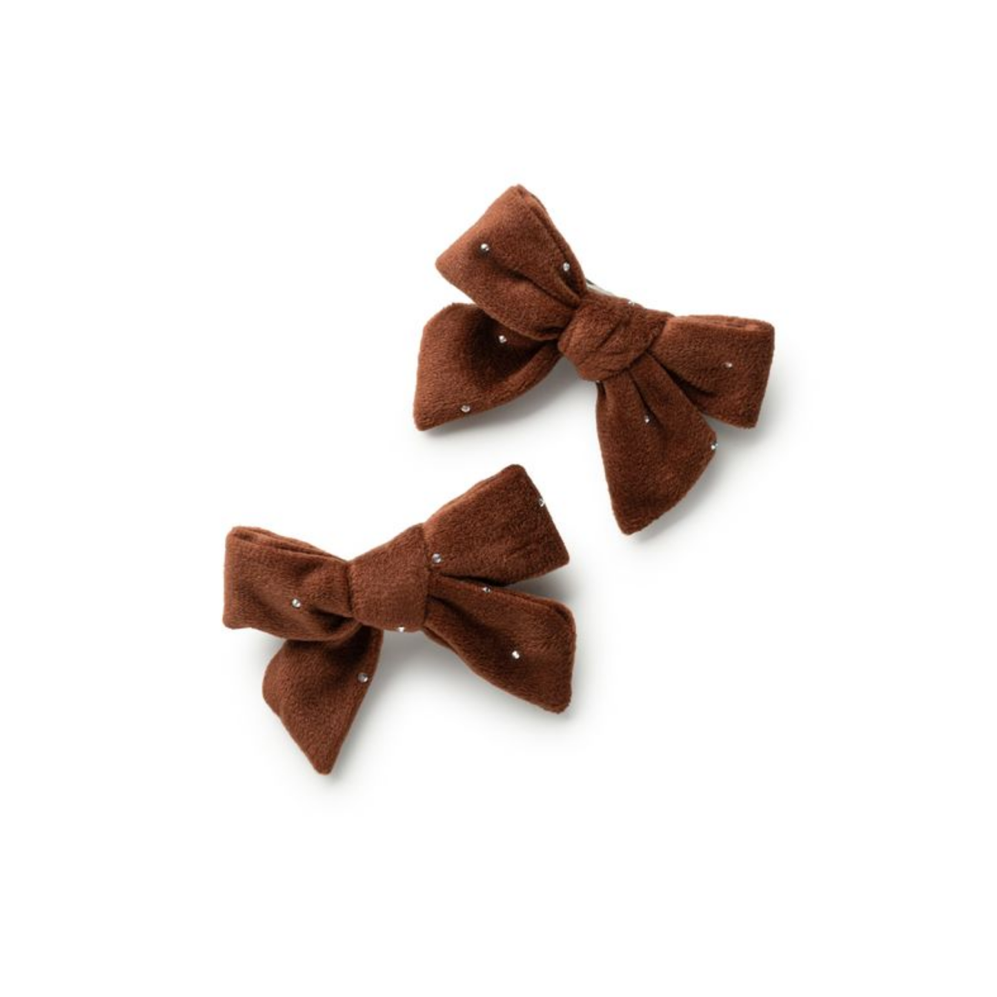 Halo Vivienne Studded Velveteen Double Set Clip