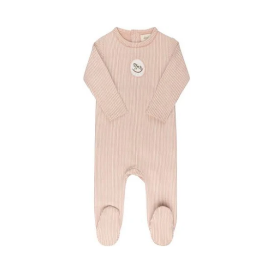 Aurora Girl Rocking Horse Footie