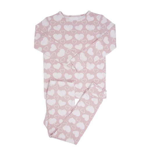 Sweet Bamboo So Much Love Big Kid Pajama