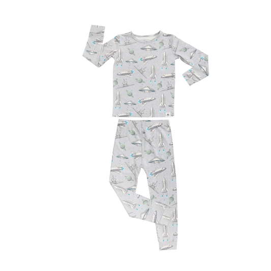 Sweet Bamboo Up And Away Big Kid Pajama