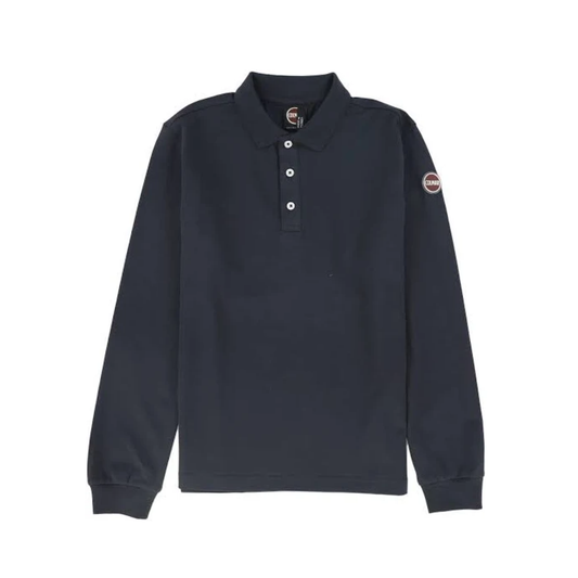 Colmar Contrast Collar Long Sleeve Polo
