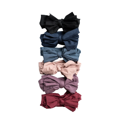 Nicsessories Butter Soft Non-Ribbed Baby Bow Headband-FW26
