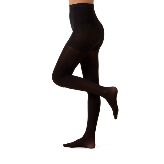 Memoi Perfectly Opaque Cotton On Top Tights 60 Denier - MCT-356