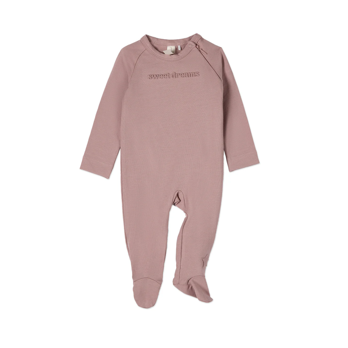 MiniMoi Sweet Dreams Hidden Zipper Footie