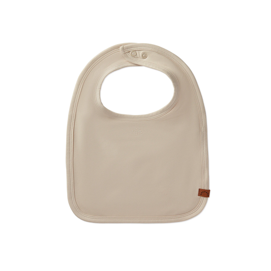 MiniMoi Solid Snap Back Modal Bib