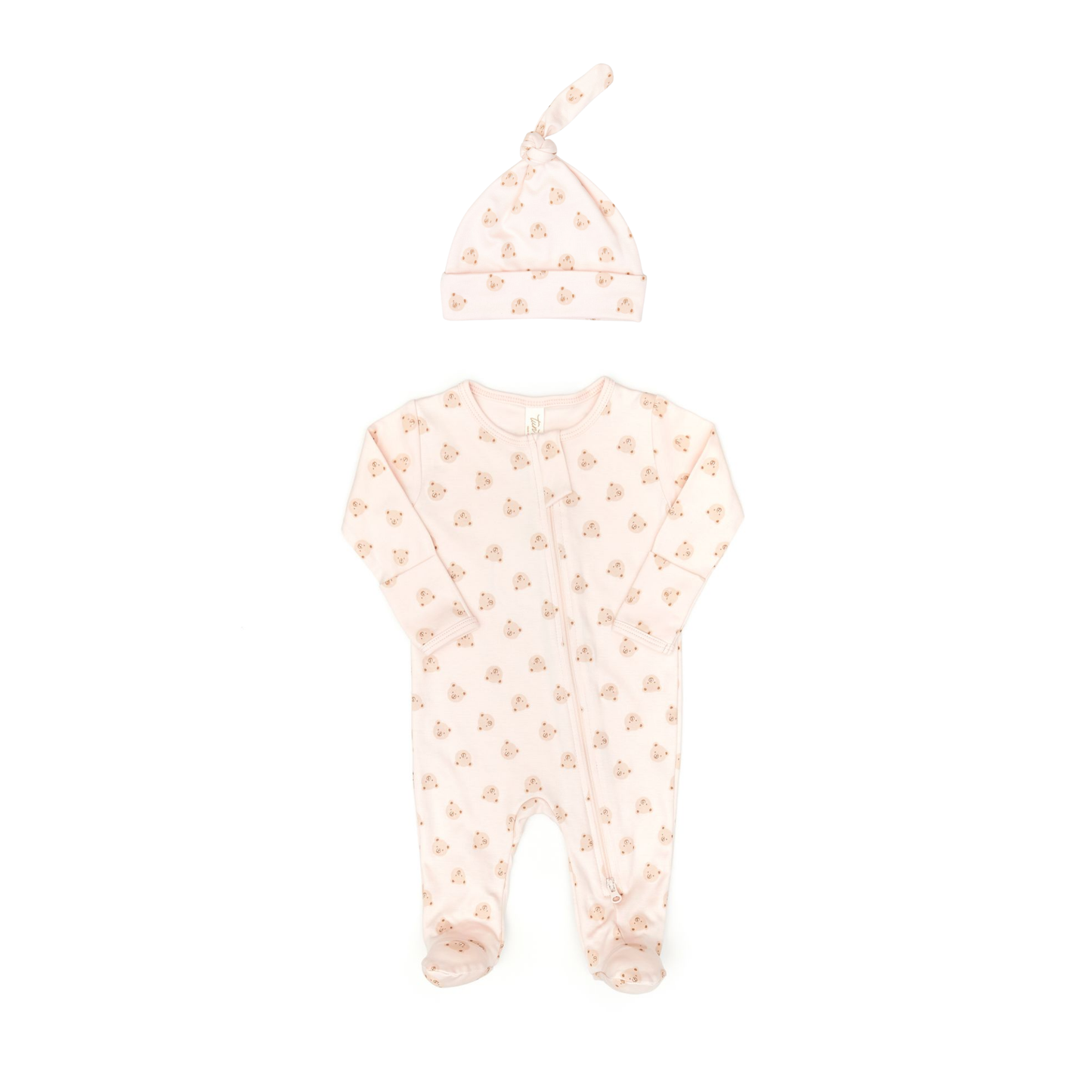 Tuntun Baby Girl Doble Way Zip Footie