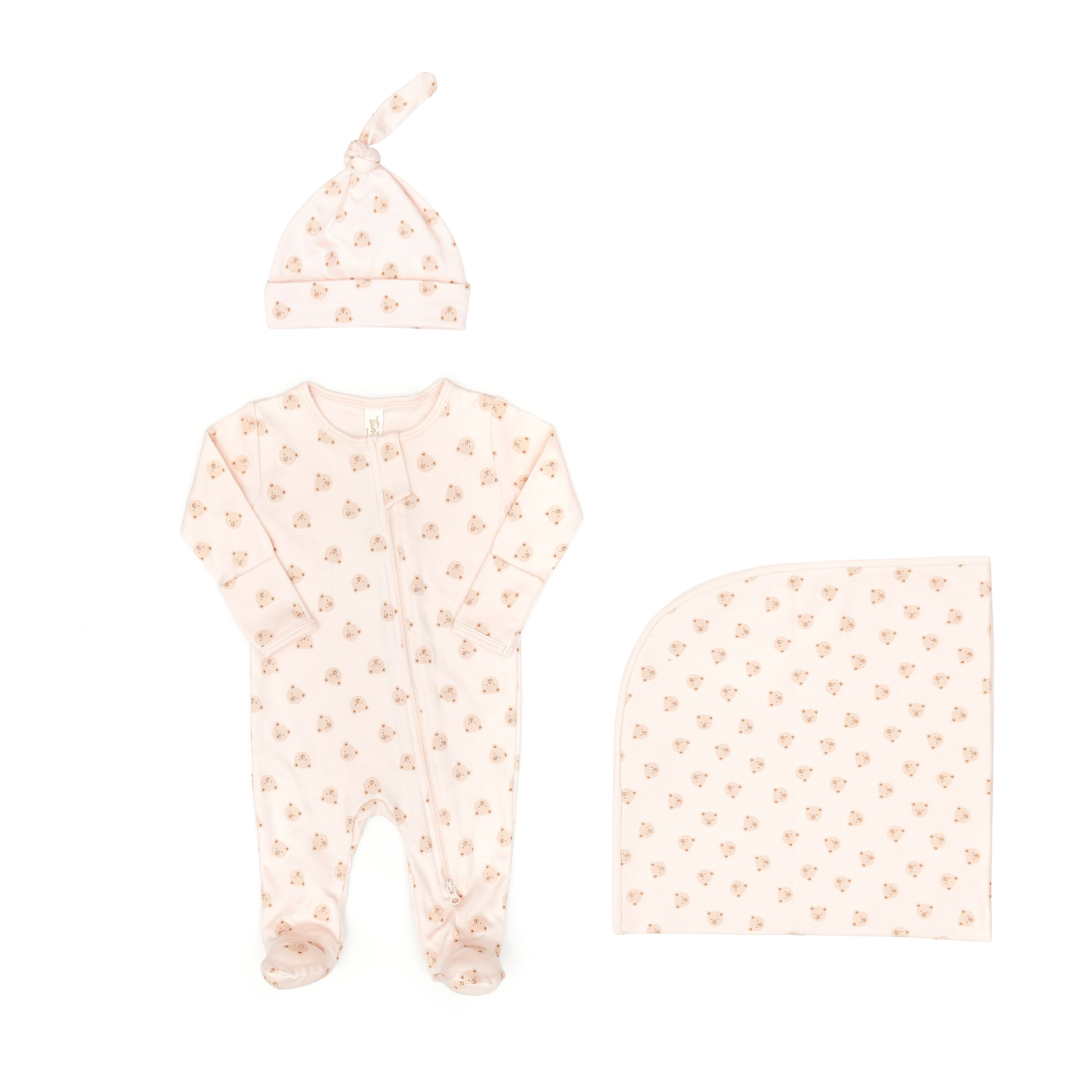 Tuntun Baby Girl Doble Way Zip Footie