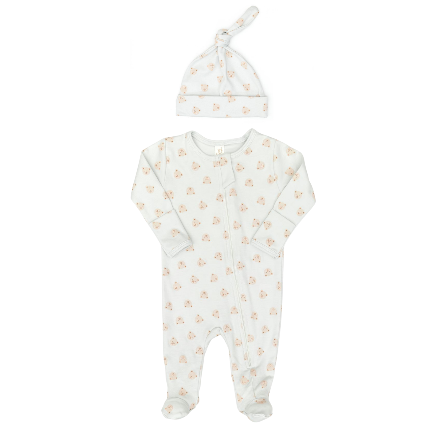 Tuntun Baby Boy Doble Way Zip Footie