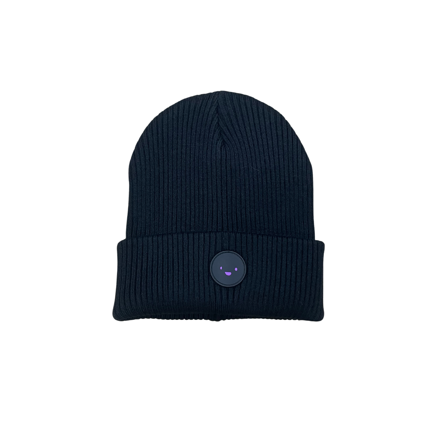 Mini Pops Cuff Hat With Colorful Circle Logo Patch