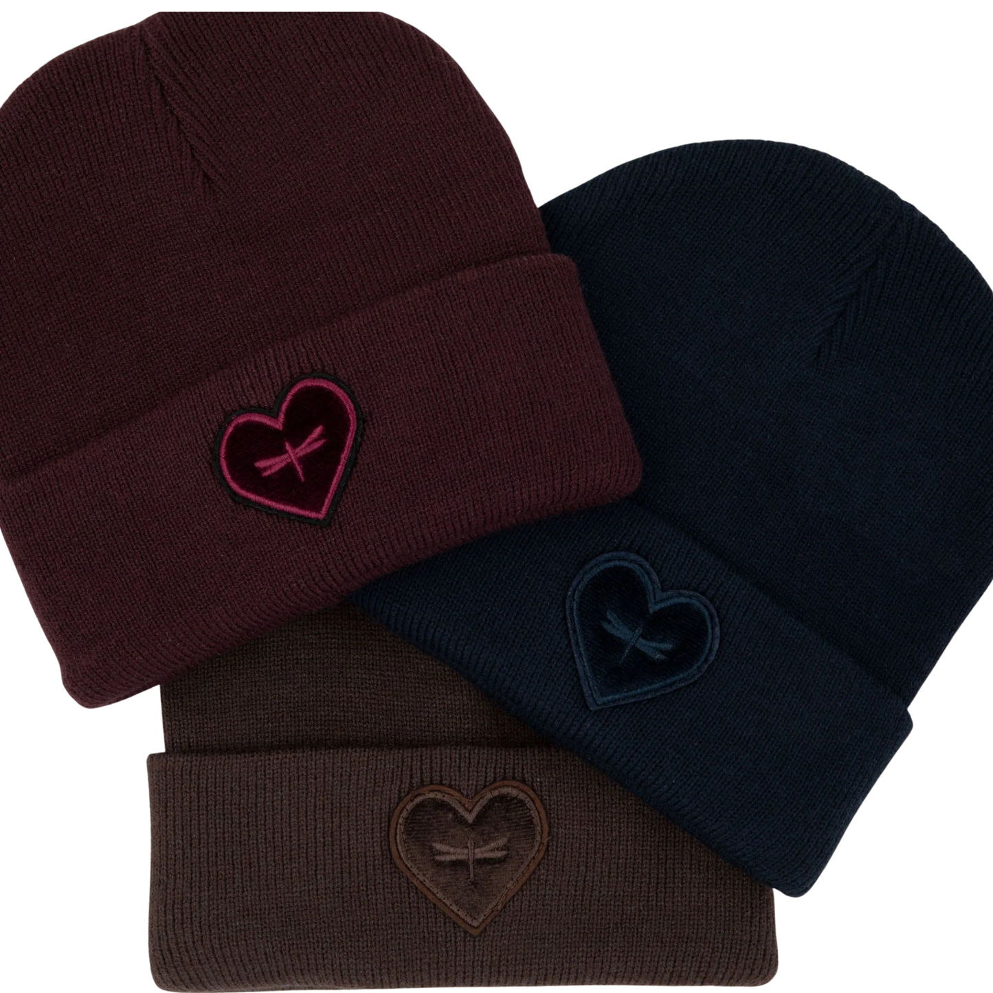 Tal The Kids Velvet Heart Beanie - New Colors