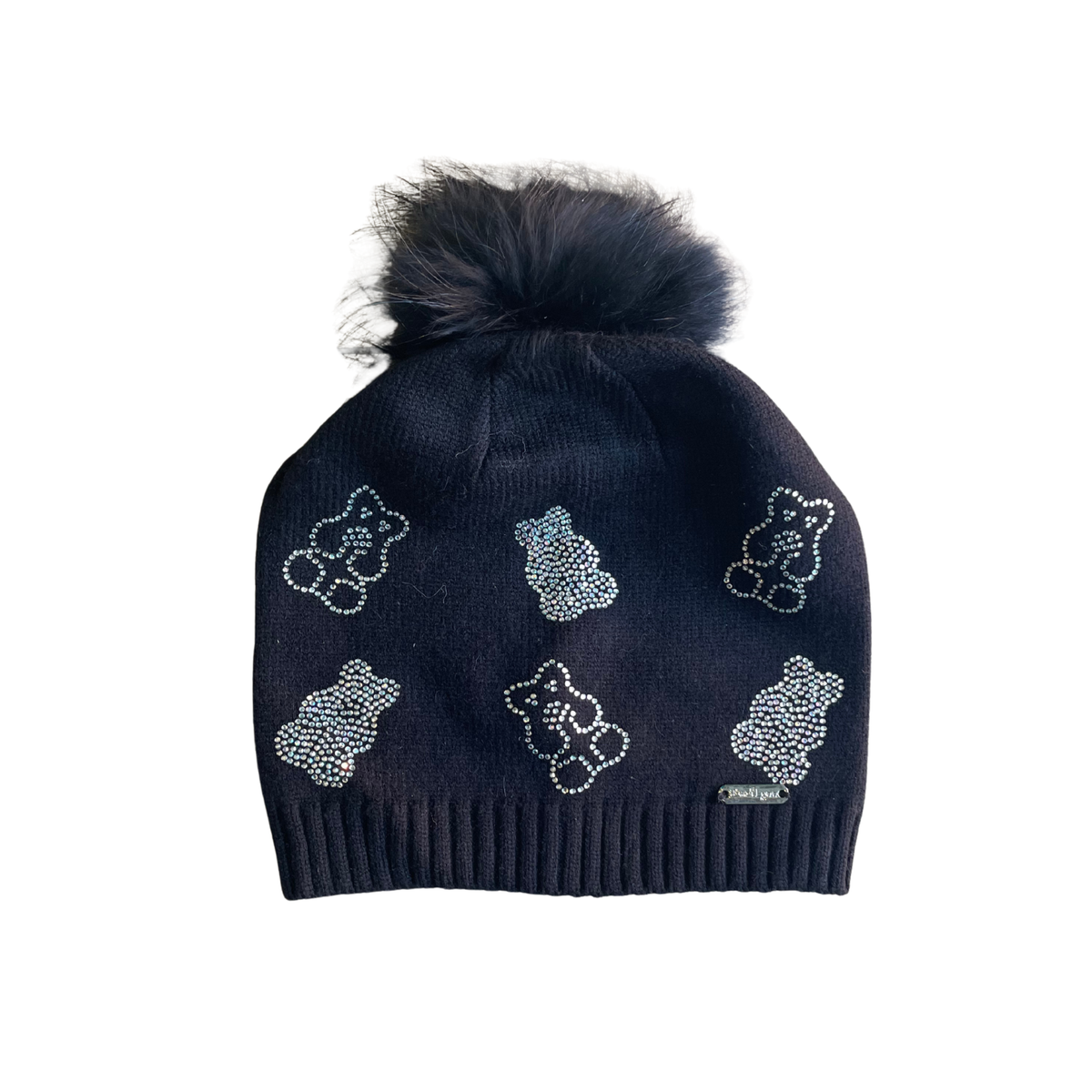 Bari Lynn Crystal Gummy Bear Hat